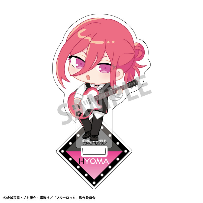 ブルーロック ミニアクリルスタンド 千切豹馬/ENJOY MUSIC[カミオジャパン]《発売済・在庫品》 画像 2 | AniSmile