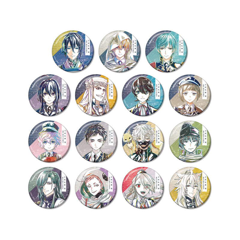 刀剣乱舞 廻 -虚伝 燃ゆる本能寺- Ani-Art 第1弾 トレーディング缶バッジ(単位/BOX) 画像 2 | AniSmile