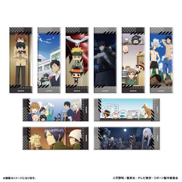 家庭教師ヒットマンREBORN! トレーディングロング缶バッジ 【全10種】(BOX) - 公式商品画像 | AniSmile