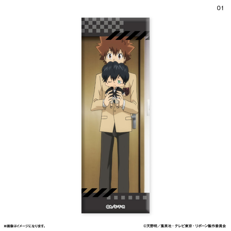 家庭教師ヒットマンREBORN! トレーディングロング缶バッジ 【全10種】(BOX) 画像 2 | AniSmile