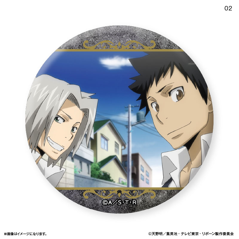 家庭教師ヒットマンREBORN! トレーディングラメ入り缶バッジ 【全10種】(BOX) 画像 3 | AniSmile