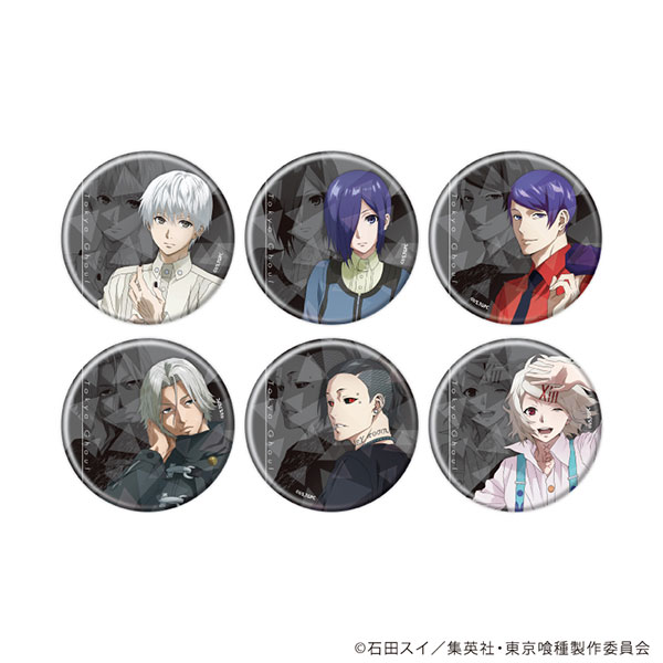 ホログラム缶バッジ(57mm)「東京喰種」01/ブラインド(全6種)(描き下ろしイラスト) - 公式商品画像 | AniSmile