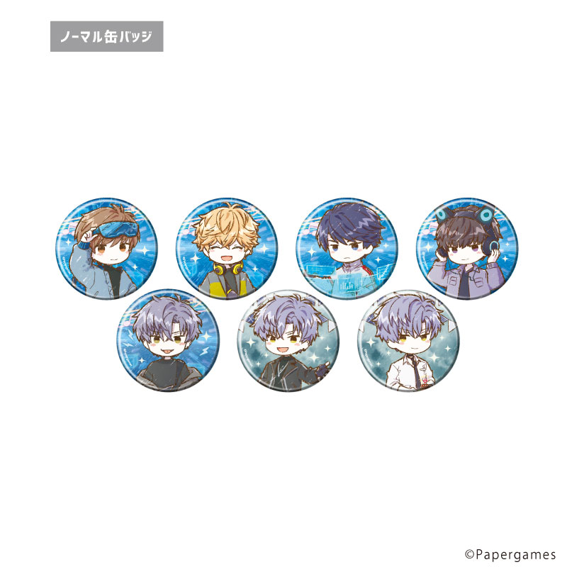 トレーディング缶バッジ(レア入り)「恋とプロデューサー~EVOL×LOVE~」18/ブラインド(全8種)(ノーマル7種/レア1種)(グラフアートイラスト) 画像 2 | AniSmile