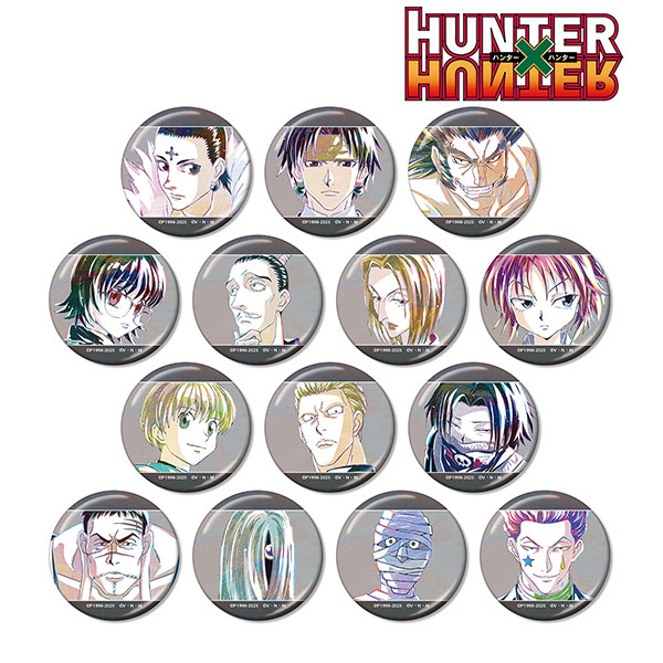 HUNTER×HUNTER トレーディング Ani-Art 第2弾 メタリック缶バッジ(単位/BOX) - 公式商品画像 | AniSmile