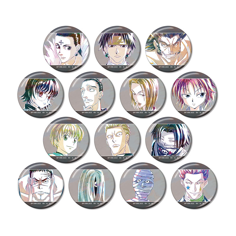 HUNTER×HUNTER トレーディング Ani-Art 第2弾 メタリック缶バッジ(単位/BOX) 画像 2 | AniSmile