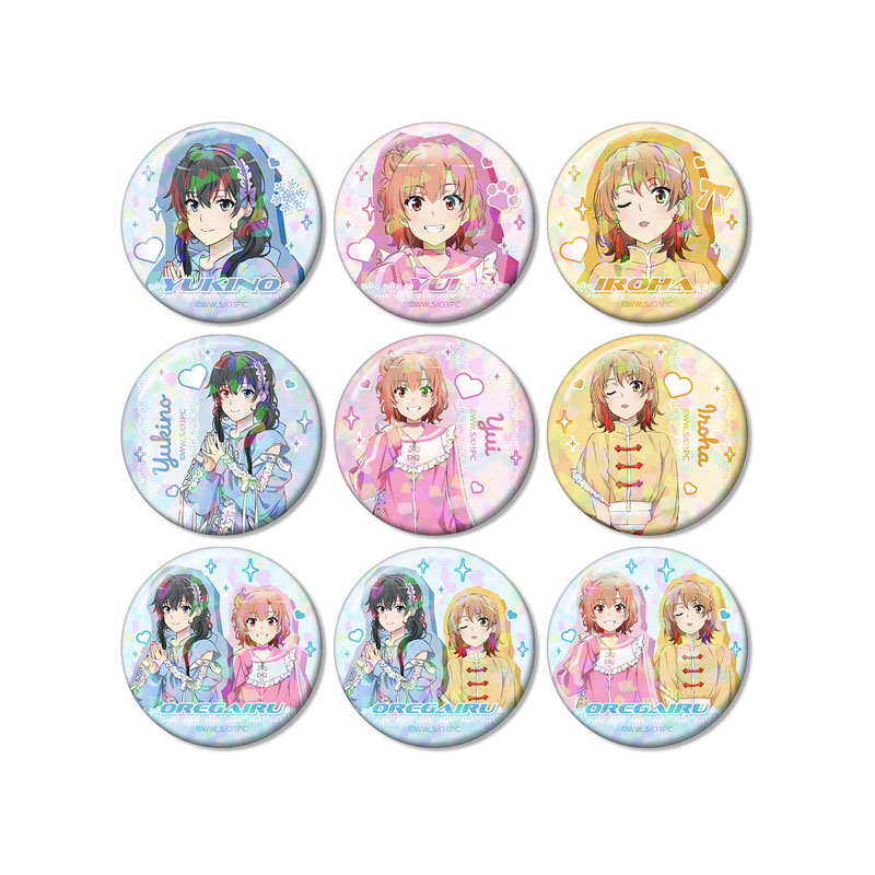 やはり俺の青春ラブコメはまちがっている。完 描き下ろし かわいい私服ver. トレーディングホログラム缶バッジ(単位/単品) 画像 2 | AniSmile
