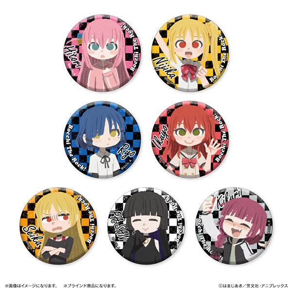 アニメ「ぼっち・ざ・ろっく!」 トレーディング缶バッジ 【全7種】(BOX) - 公式商品画像 | AniSmile