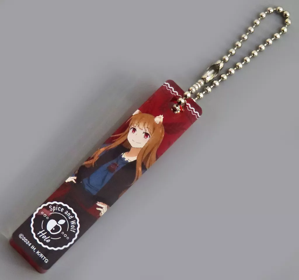狼与香辛料 狼と香辛料 MERCHANT MEETS THE WISE WOLF バーキーホルダー ホロ - 公式商品画像 | AniSmile