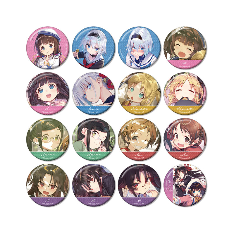 トレーディング原作イラストグリッター缶バッジ(単位/単品) 画像 2 | AniSmile