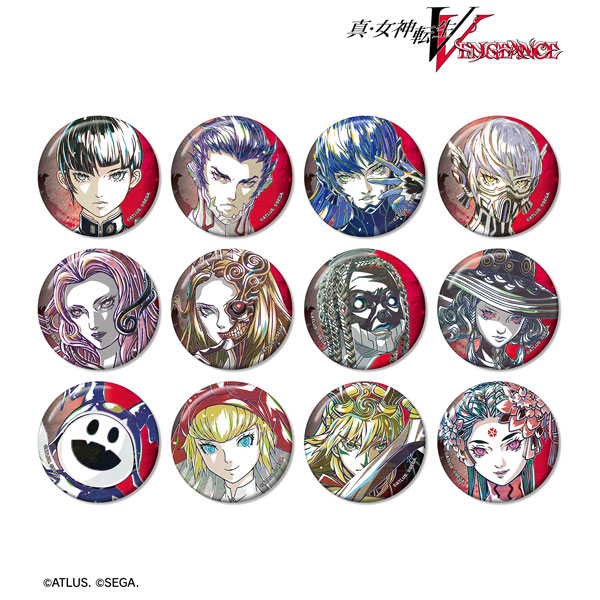 真・女神転生Ⅴ Vengeance トレーディング Ani-Art 缶バッジ(単位/BOX) - 公式商品画像 | AniSmile