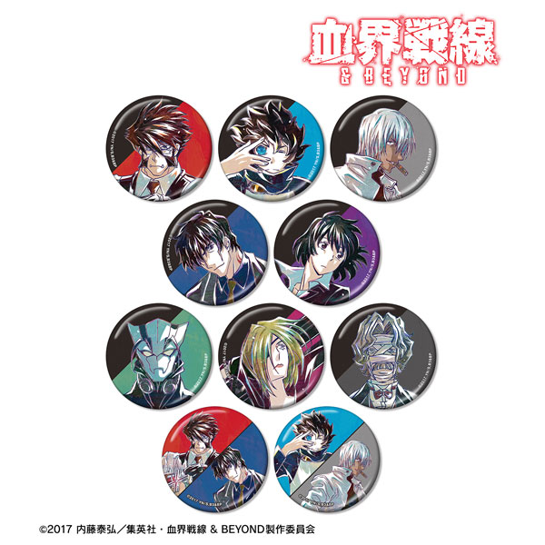 TVアニメ『血界戦線 & BEYOND』トレーディング Ani-Art 第4弾 メタリック缶バッジ(単位/BOX) - 公式商品画像 | AniSmile