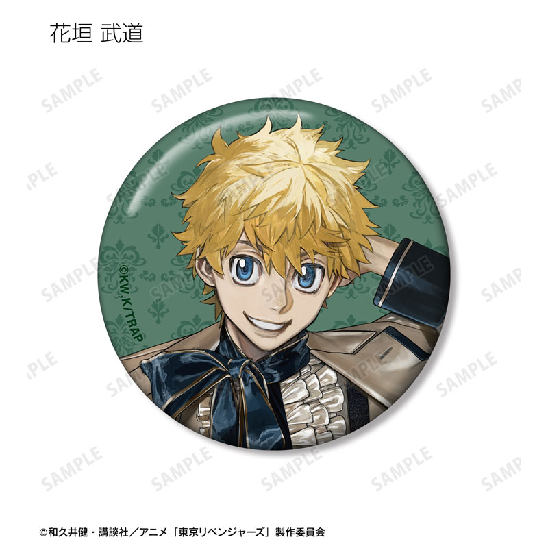 TVアニメ『東京リベンジャーズ』 描き起こし Art by AU スーツver. トレーディング缶バッジ(単位/単品) 画像 3 | AniSmile