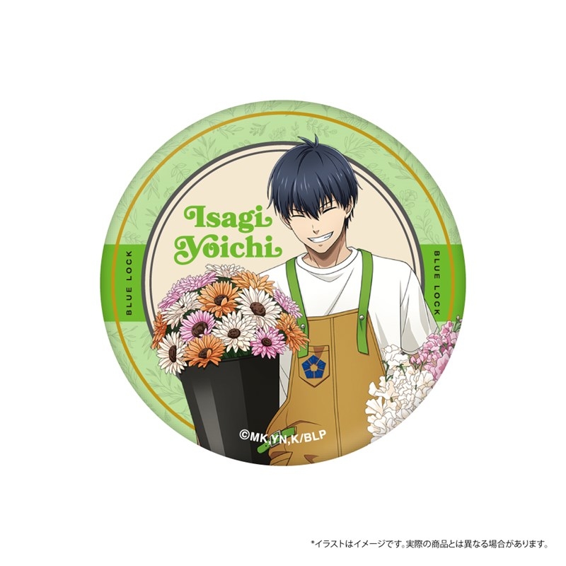 ブルーロック 缶バッジ 潔 世一(お花屋さん) - 公式商品画像 | AniSmile