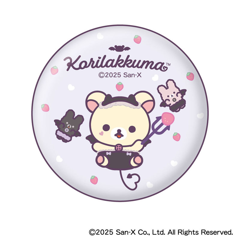 リラックマ コリラックマのこあくま気分 缶バッジコレクション 画像 3 | AniSmile