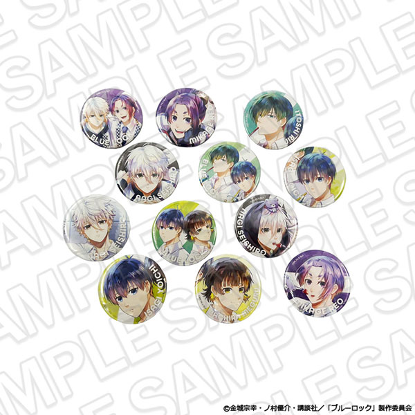 ブルーロック カンバッジ(ブラインド) PALE TONE series - 公式商品画像 | AniSmile