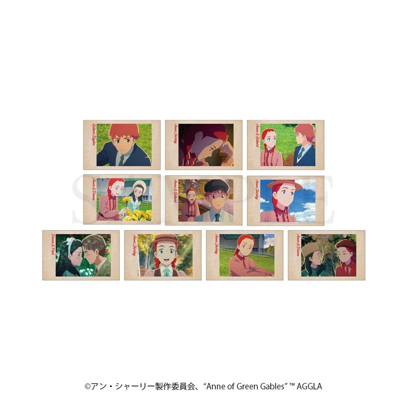 アン・シャーリー トレーディングチェキ風カード/ 全10種 - 公式商品画像 | AniSmile