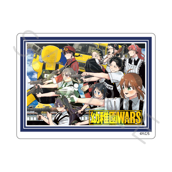 『幼稚園WARS』クリアステッカー デザインB - 公式商品画像 | AniSmile