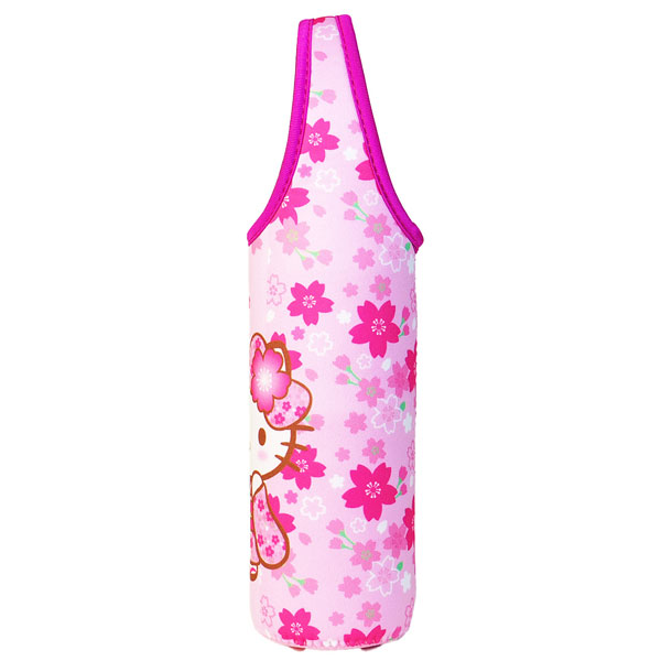 和柄 ペットボトルカバー600 ハローキティ 桜 画像 3 | AniSmile