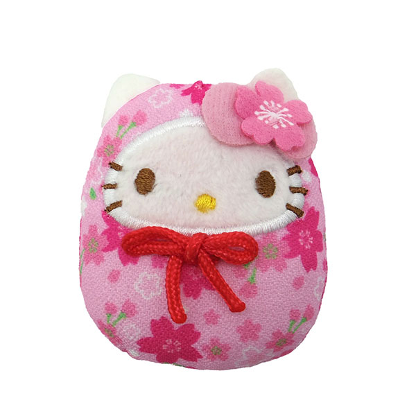 桜だるま マグネット ハローキティ PK - 公式商品画像 | AniSmile