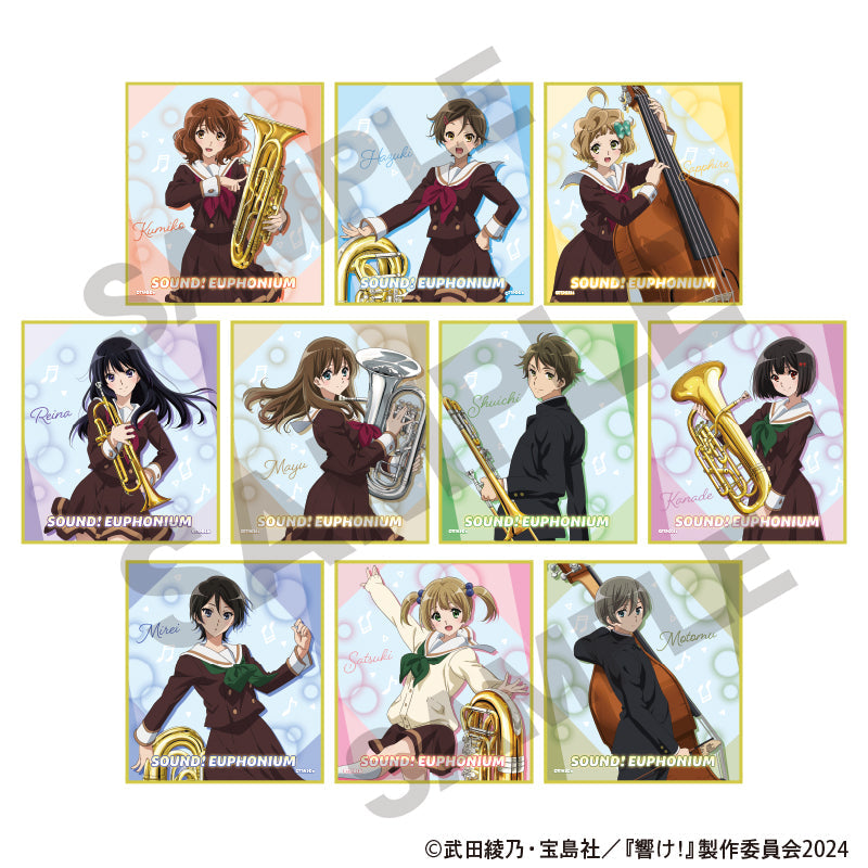 響け!ユーフォニアム トレーディングクリアミニ色紙 - 公式商品画像 | AniSmile