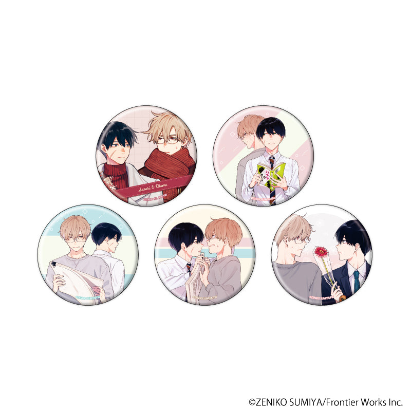缶バッジ「蠍と乙女」01/ブラインド(全5種)(公式&描き下ろしイラスト) - official product image | AniSmile