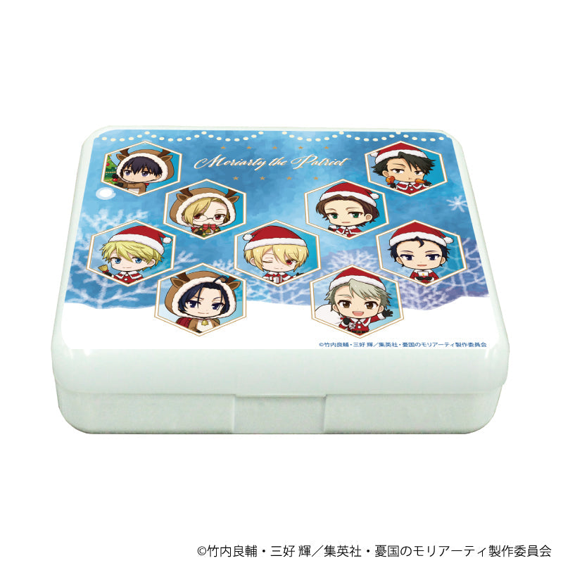 小物ケース「憂国のモリアーティ」06/クリスマスver.集合デザイン(ミニキャライラスト) - official product image | AniSmile