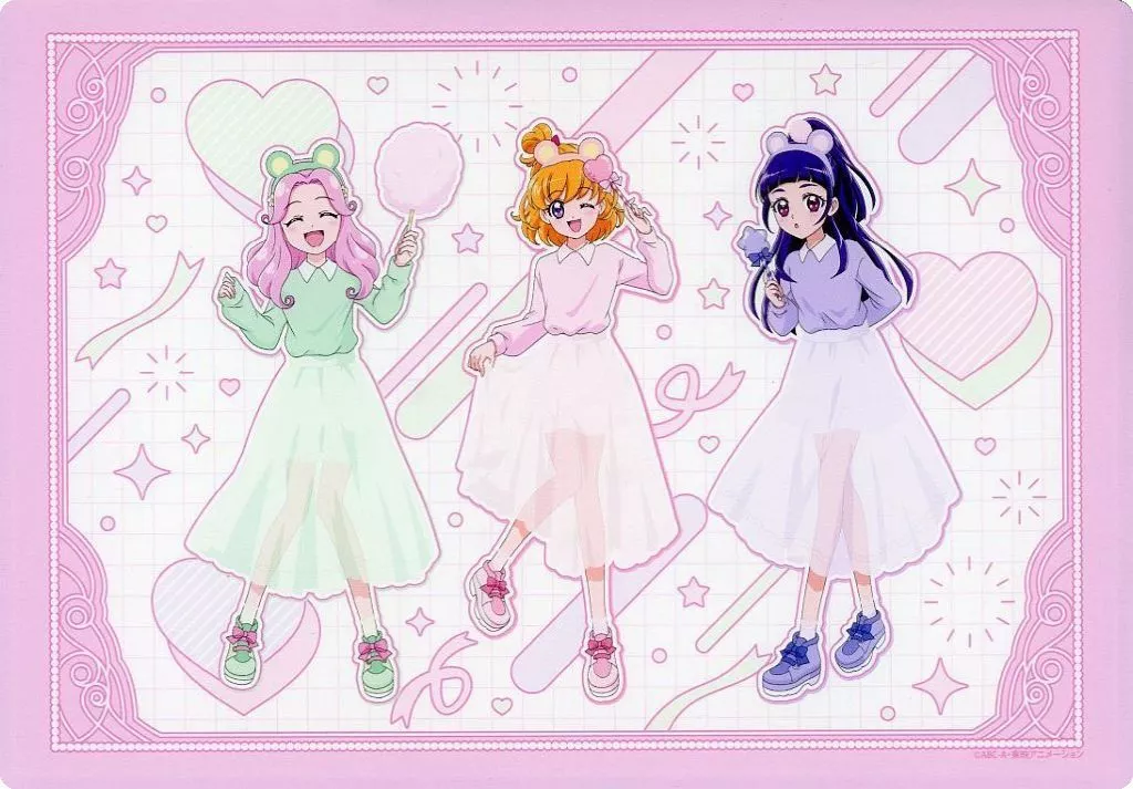 キャラクリアケース「魔法つかいプリキュア!」07/集合デザイン(描き下ろしイラスト) - official product image | AniSmile