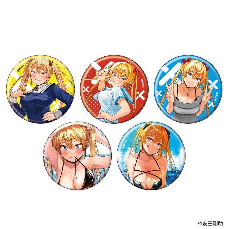 缶バッジ「姫ヶ崎櫻子は今日も不憫可愛い」01/ブラインド(全5種)(公式イラスト) - official product image | AniSmile
