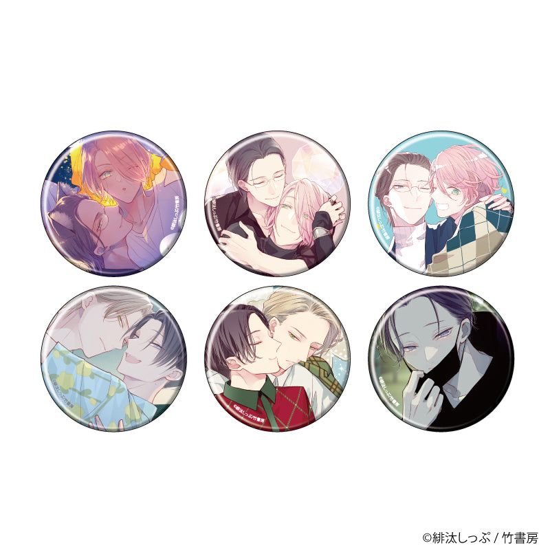 缶バッジ「緋汰しっぷ先生」01/ブラインド(全6種)(公式イラスト) - official product image | AniSmile