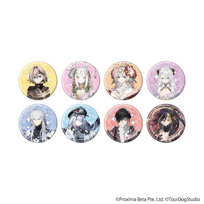 ホログラム缶バッジ(57mm)「白夜極光」01/ブラインド(全8種)(公式イラスト) - official product image | AniSmile
