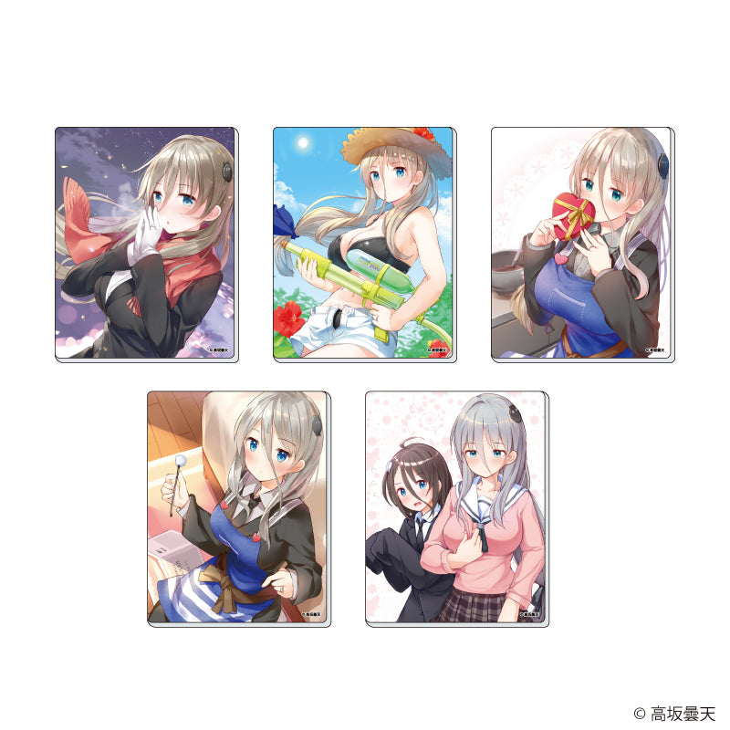 アクリルカード「拝啓…殺し屋さんと結婚しました」01/ブラインド(全5種)(公式イラスト) - official product image | AniSmile