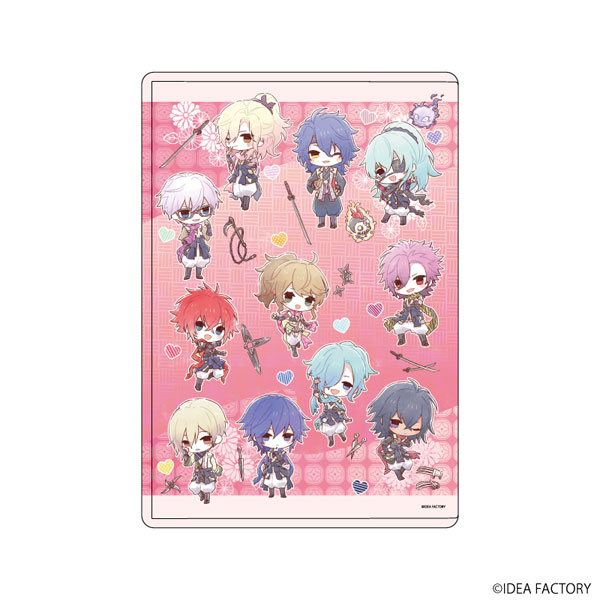 キャラクリアケース「忍び、恋うつつ」01/集合デザイン(グラフアートイラスト) - official product image | AniSmile