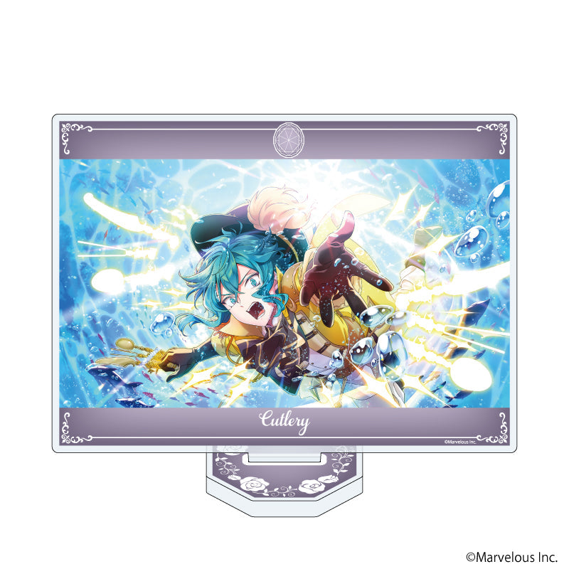 アクリルスタンド「千銃士:Rhodoknight」209/カトラリー(公式イラスト) - official product image | AniSmile