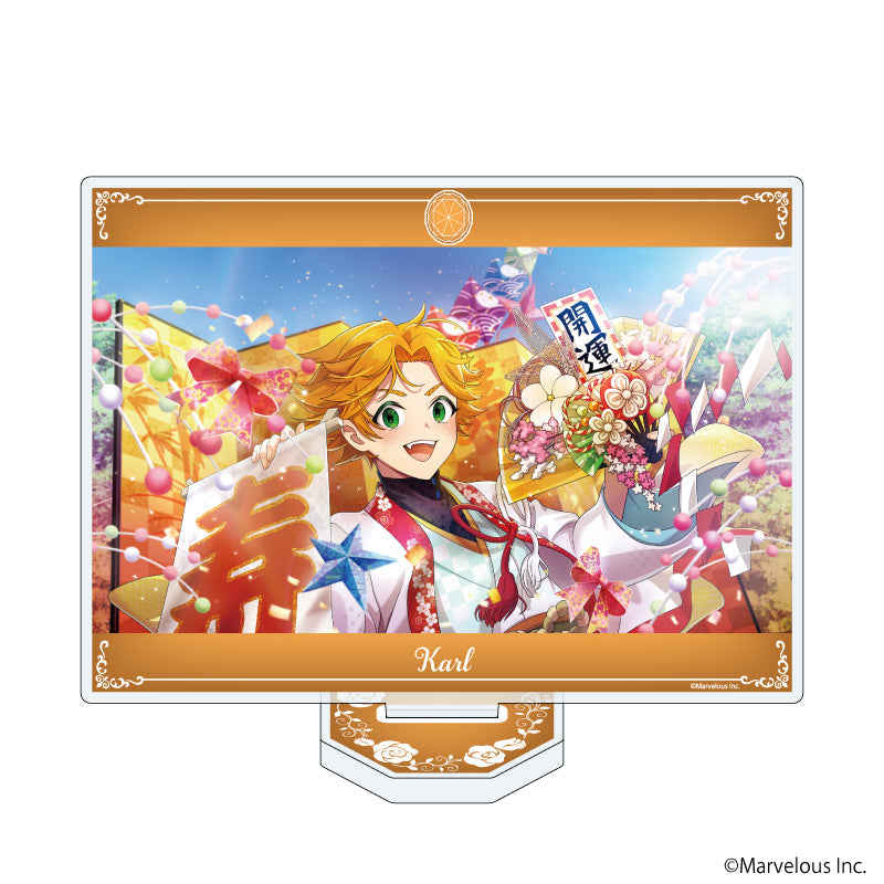 アクリルスタンド「千銃士:Rhodoknight」203/カール(公式イラスト) - official product image | AniSmile