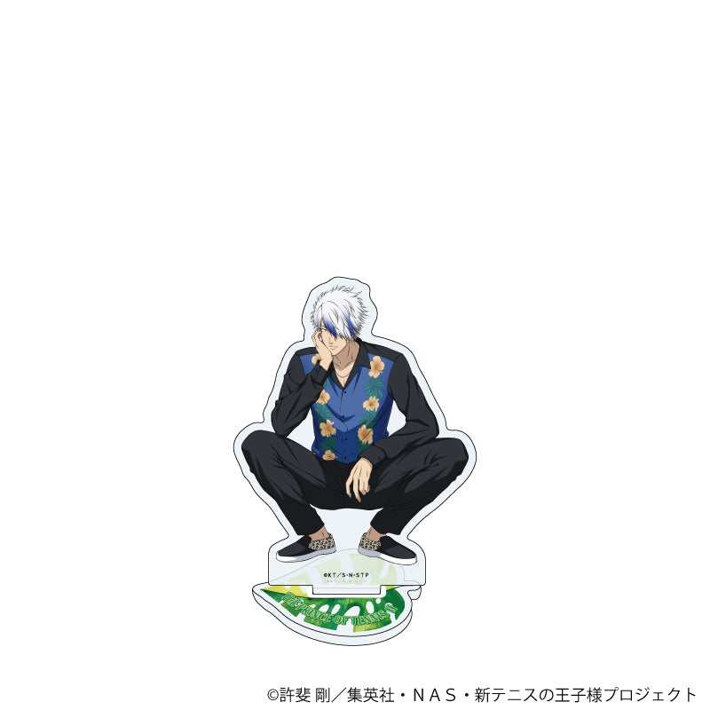 アクリルスタンド「新テニスの王子様」09/越知月光 ボタニカルver.(描き下ろしイラスト) - official product image | AniSmile