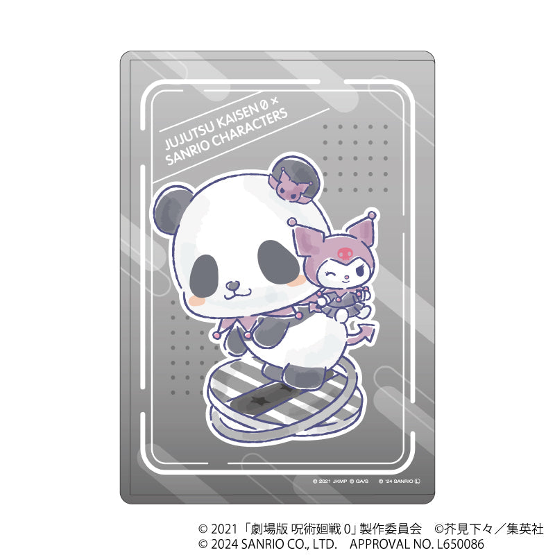 キャラクリアケース「劇場版 呪術廻戦 0×サンリオキャラクターズ」04/パンダ×クロミ(コラボイラスト) - 公式商品画像 | AniSmile