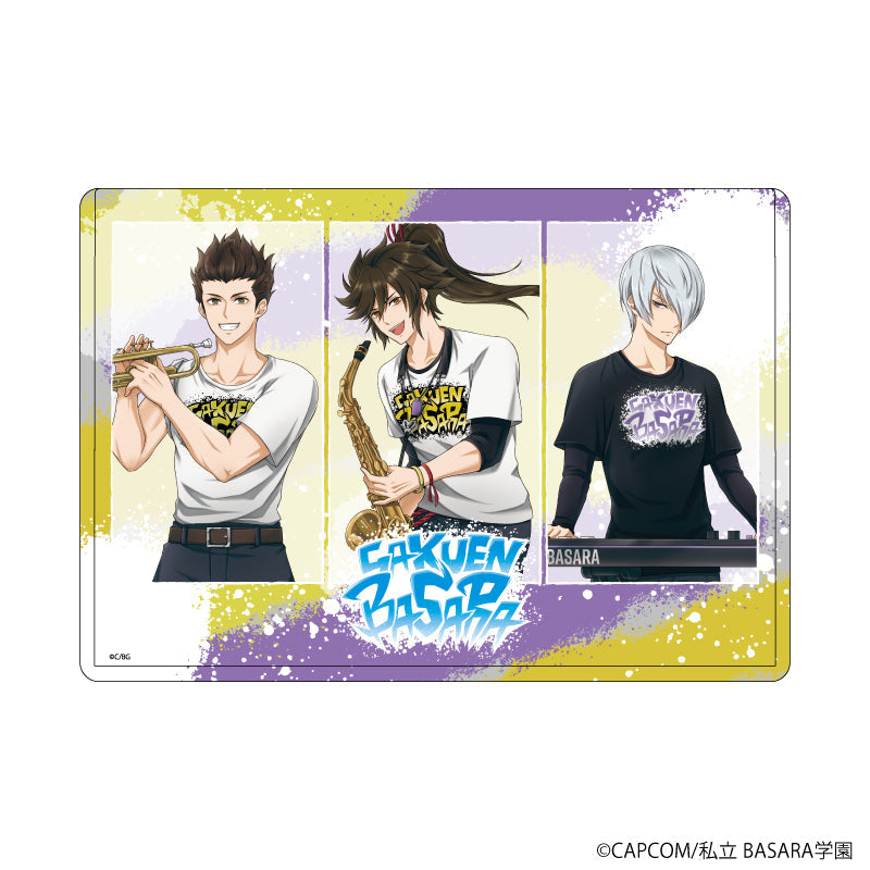 キャラクリアケース「学園BASARA」09/徳川家康&石田三成&前田慶次 学園祭バンドver.(描き起こしイラスト) - AniSmile