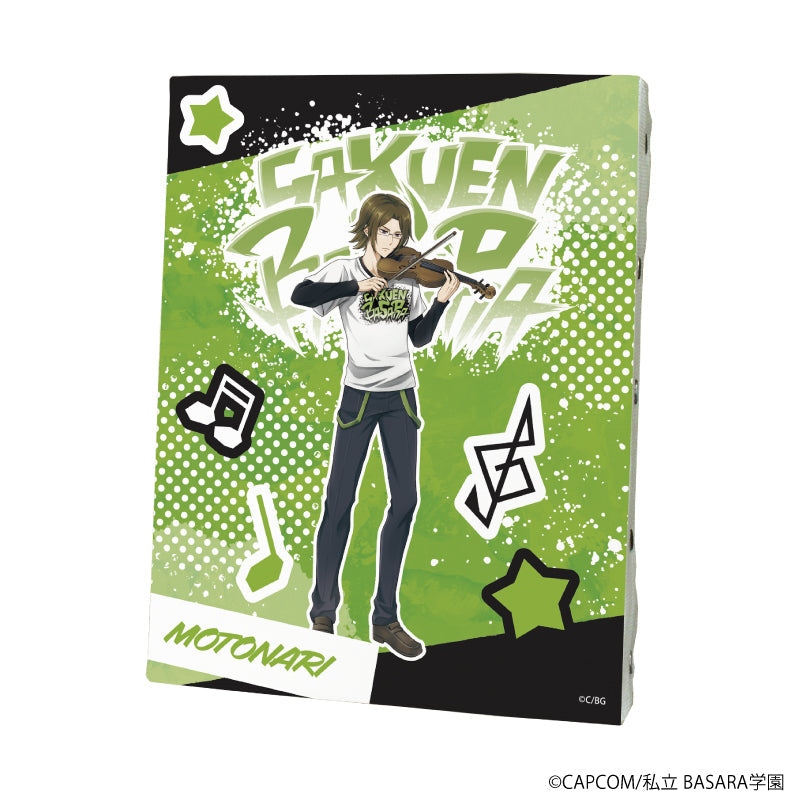 キャンバスボード「学園BASARA」10/毛利元就 学園祭バンドver.(描き起こしイラスト) - official product image | AniSmile