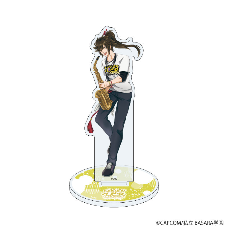 アクリルスタンド「学園BASARA」10/前田慶次 学園祭バンドver.(描き起こしイラスト) - official product image | AniSmile