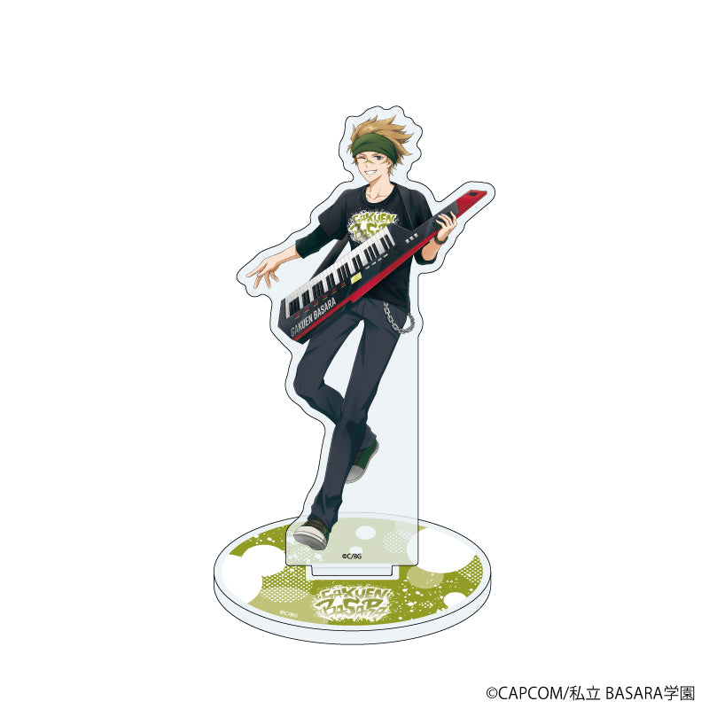 アクリルスタンド「学園BASARA」07/猿飛佐助 学園祭バンドver.(描き起こしイラスト) - official product image | AniSmile