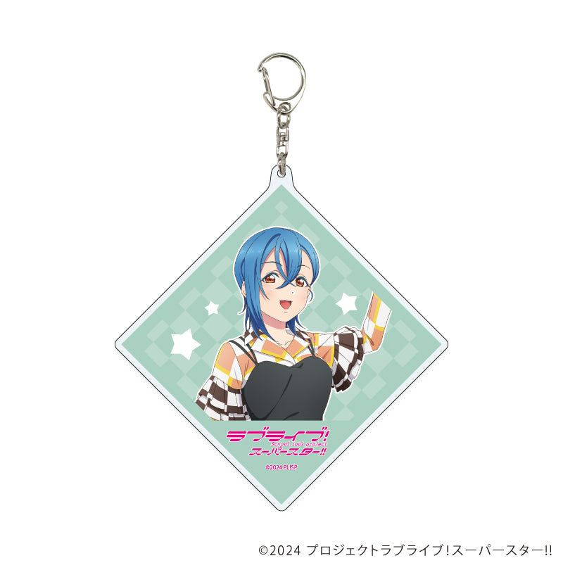 デカアクリルキーホルダー「ラブライブ!スーパースター!!」08/若菜四季(描き下ろしイラスト) - 公式商品画像 | AniSmile