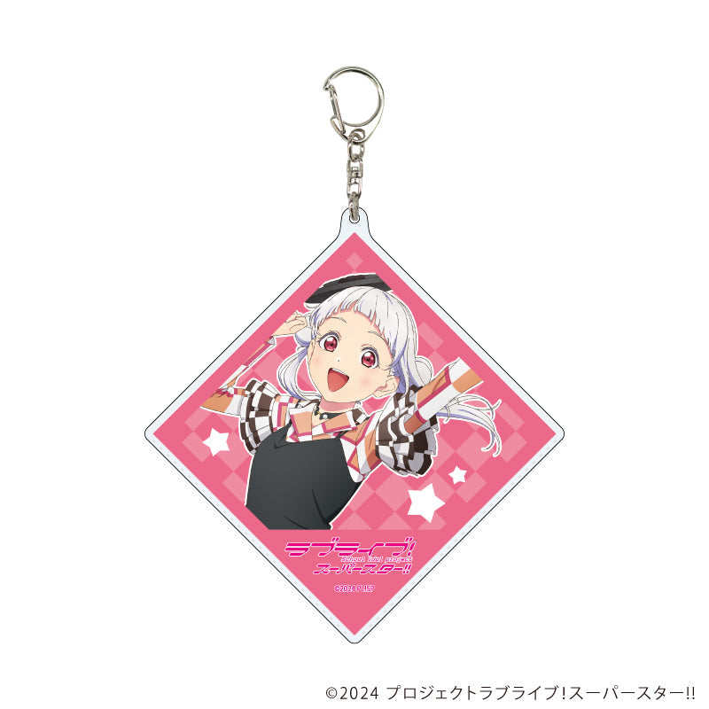 デカアクリルキーホルダー「ラブライブ!スーパースター!!」03/嵐 千砂都(描き下ろしイラスト) - 公式商品画像 | AniSmile