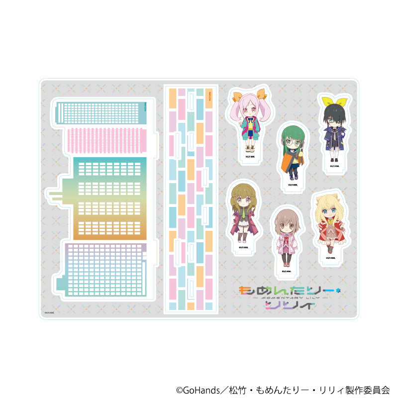 アクリルジオラマ「もめんたりー・リリィ」01/集合デザイン(公式イラスト) - 官方商品图片 | AniSmile