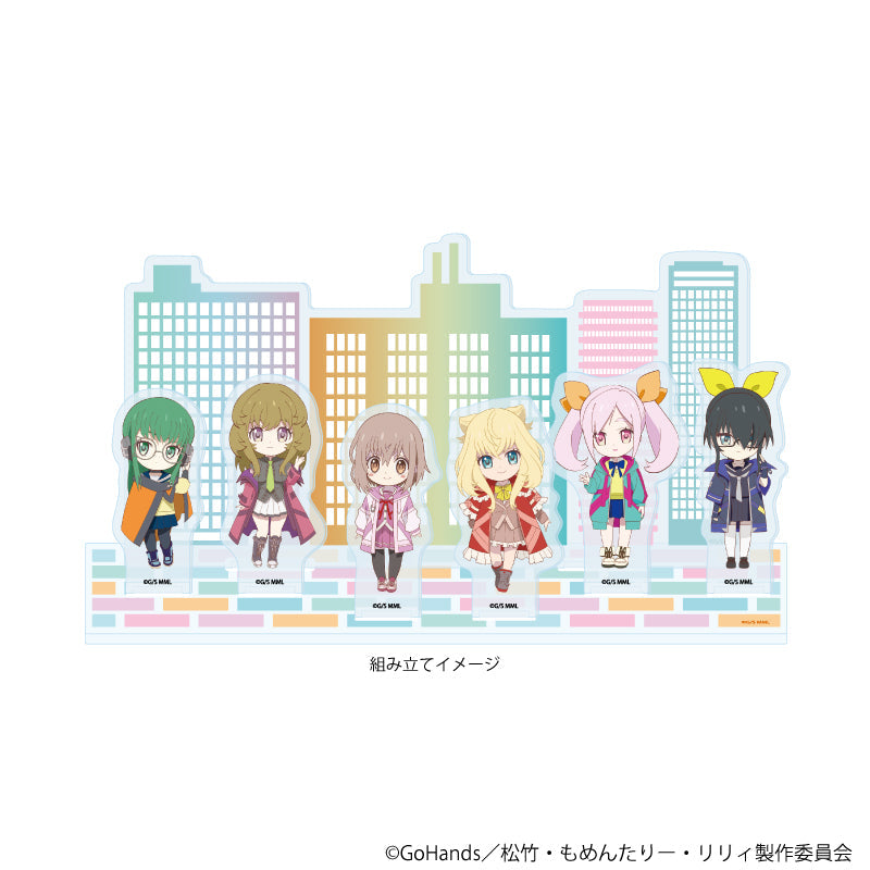 アクリルジオラマ「もめんたりー・リリィ」01/集合デザイン(公式イラスト) 图片 2 | AniSmile