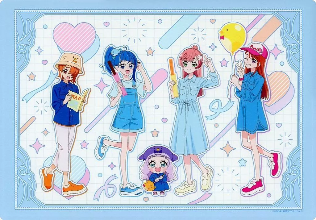 キャラクリアケース「ひろがるスカイ!プリキュア」06/集合デザイン(描き下ろしイラスト) - AniSmile