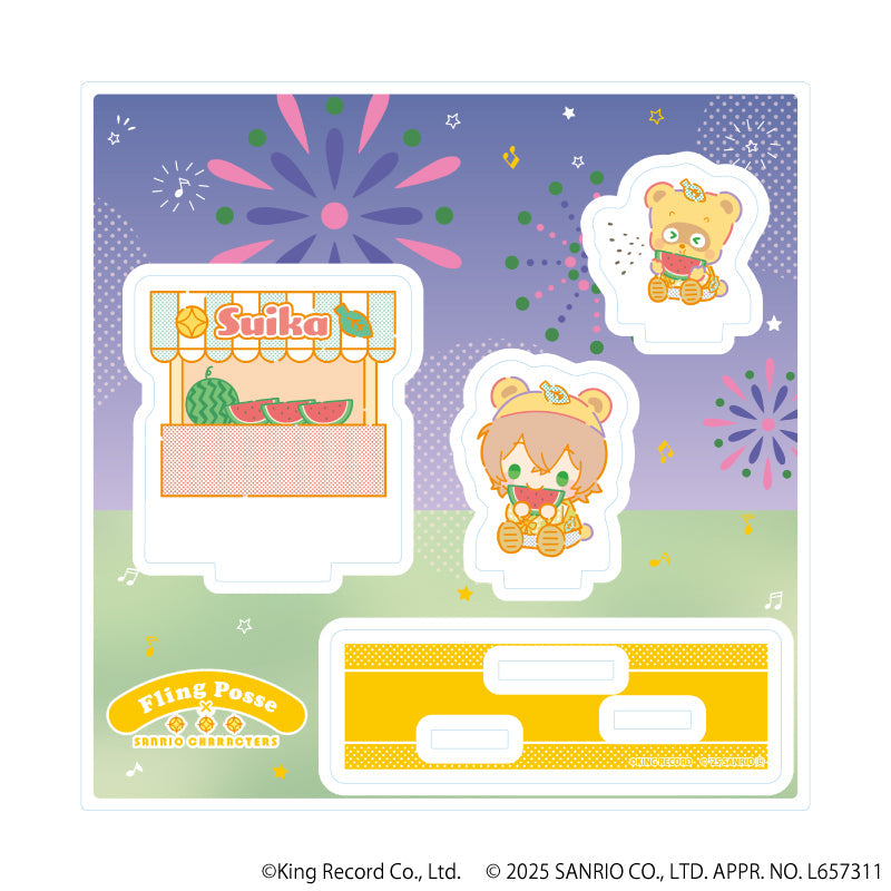 アクリルスタンドプレート「ヒプノシスマイク SANRIO NAKAYOKU EDIT」08/夢野 幻太郎 - 公式商品画像 | AniSmile
