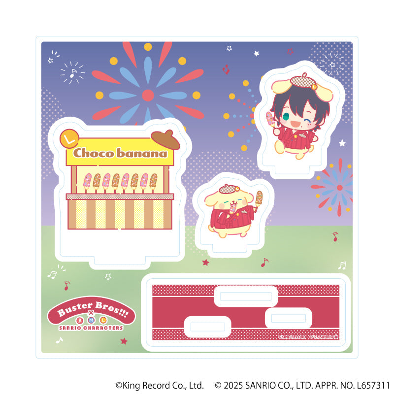 アクリルスタンドプレート「ヒプノシスマイク SANRIO NAKAYOKU EDIT」03/山田 三郎 - 公式商品画像 | AniSmile