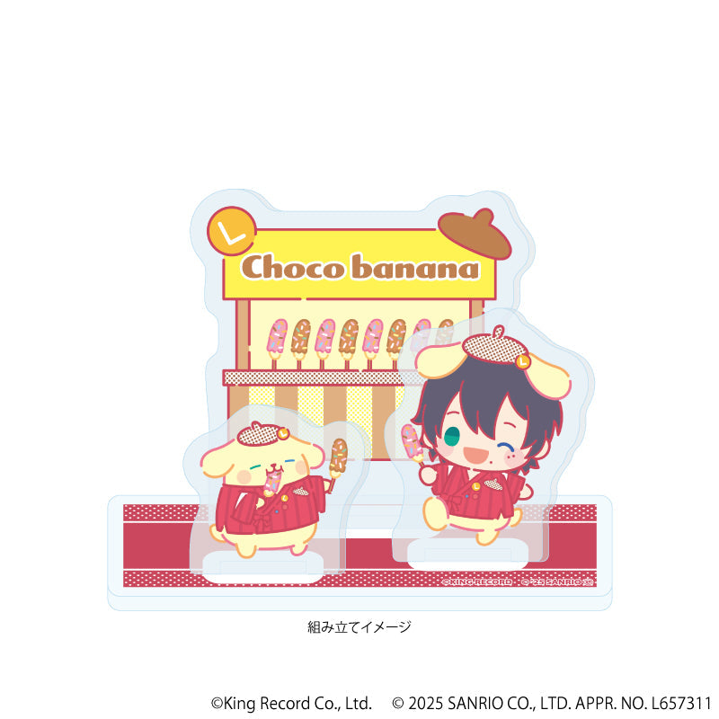 アクリルスタンドプレート「ヒプノシスマイク SANRIO NAKAYOKU EDIT」03/山田 三郎 画像 2 | AniSmile