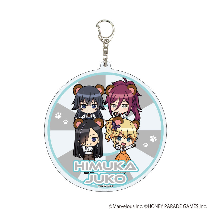 デカアクリルキーホルダー「ドルフィンウェーブ」08/日向重工 ケモミミver.(ミニキャライラスト) - 公式商品画像 | AniSmile