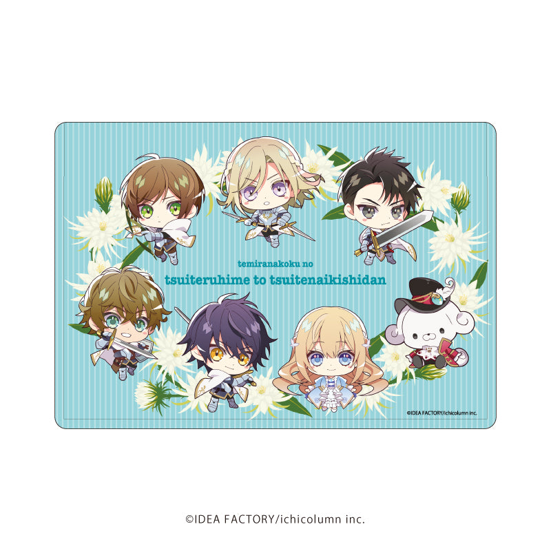 キャラクリアケース「テミラーナ国の強運姫と悲運騎士団」01/集合デザイン(公式イラスト) - official product image | AniSmile